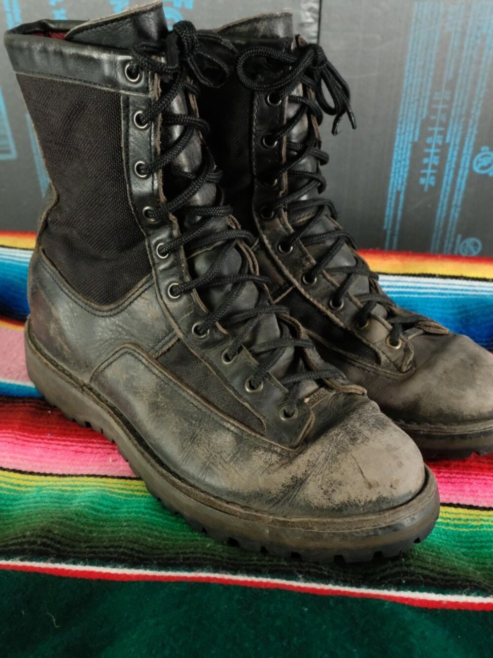 Danner Tactical Boots Mens 9 Black Lightweight Combat